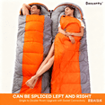 thumbnail image 2 of Mapskey Saco de Dormir, Sacos de Dormir Portátiles de 40°F para Adultos con Saco de Compresión para la Temporada de Acampar, Senderismo, Viaje de All, 2 of 8