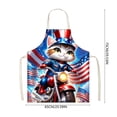 thumbnail image 3 of Independence Day Aprons Festive Decor Kitchen Cooking For Stain Protection, 3 of 6