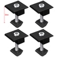 thumbnail image 1 of Support de Fixation de Module Solaire Support de Fixation Centrale Réglable Noir 30mm/35mm, 1 of 5