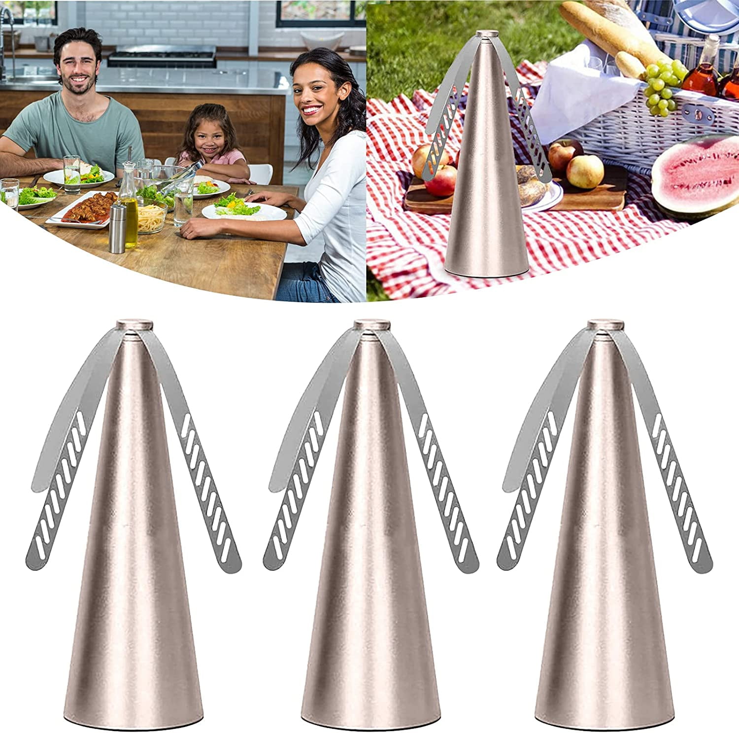 Fly Fan for Tables Insects Fan Fly Portable Picnic Table Fan for Indoor Outdoor Keep Flies Away