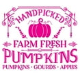 thumbnail image 7 of Necvior Adhesive Silkscreen Stencils DIY Handpicked Pumpkin Mesh-Screen Printing Stencil, 7 of 7