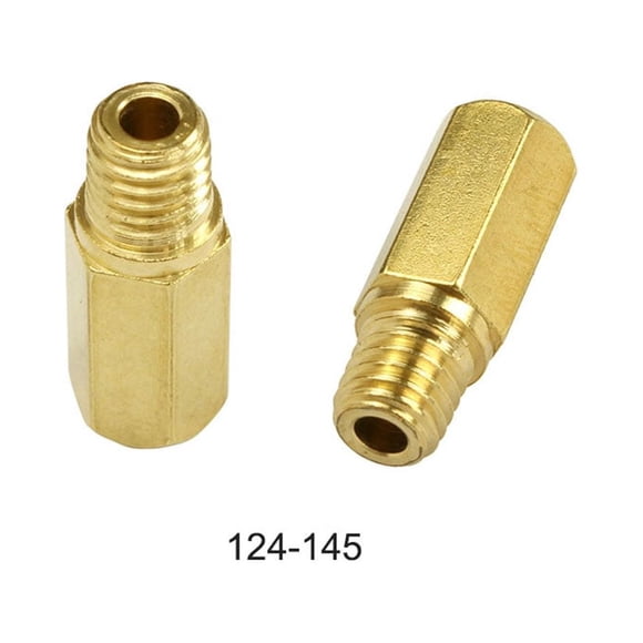 Pack of 10 Motorcycle Carburetor Jet M5x0.8 Thread Motorbike Carb Copper Jets Maintenance Replacement for Keihin OKO/KOSO/PE/PWK Type 5