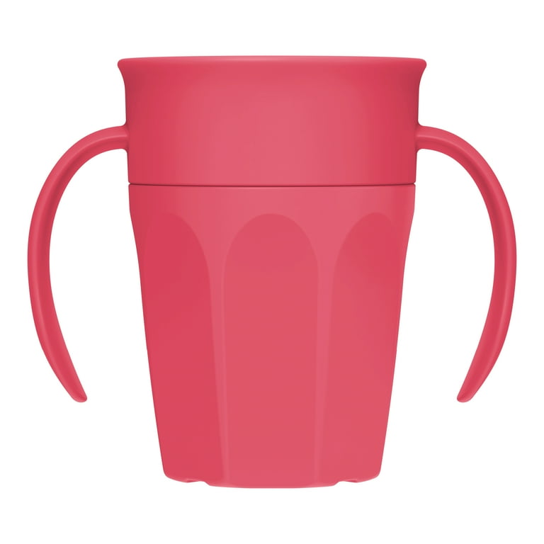 Dr. Brown's, Milestones Cheers 360 Cup, 7 oz/200 mL, Pink