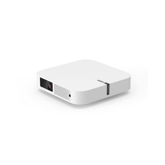 XGIMI Elfin Mini Projector, Ultra Compact 1080P Portable Projector 4K Input Supported for Movies & Gaming, Android TV 10.0, 600 ISO Lumens, HDR 10, Harman Kardon Speakers, Auto Keyston