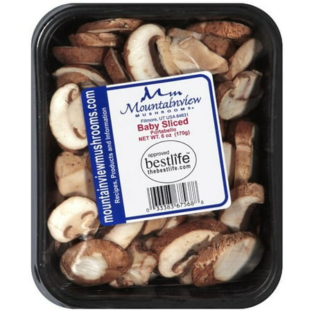 Sliced Baby Portabella Mushrooms, 6 Oz.