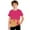 Hot Pink, variant on Tisuna Stylish Tops For Girls Boys Child Ice Cream Print Short Sleeve Crew Neck Shirts Fashion Casual Toddler Kids Summer Outfits Coffee Size 1-2 Years