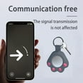 thumbnail image 4 of AWINNER Compatible for AirTag Case Keychain ,Silicone Protective Cover Secure Holder with Key Ring (4 cat Paws), 4 of 8