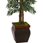 5? Parlor Palm Artificial Tree in Decorative Planter