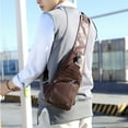 thumbnail image 2 of VANLOFE Crossbody Bag Chest Bag Shoulder Backpack With Charging Hole for Men and Women, 2 of 6
