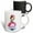 Multicolor, variant on 3drose, Ellen Clapsaddle – Girl with Tiny Heart, 11oz Two-tone Red Mug