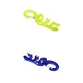 thumbnail image 1 of 2 unids tripleta 3 bcd retenedor de soporte de manguera con clip de sujeción plegable Sunnimix Soporte para manguera de buceo, 1 of 8