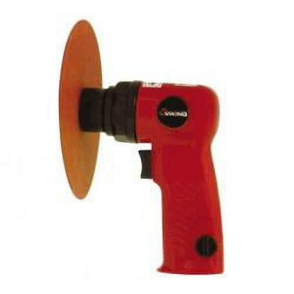 S & H Industries VKVT4300 Rotary Sander, Steel Body, 5 inch Pad, Pneumatic Tool