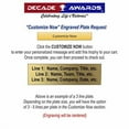 thumbnail image 3 of Decade Awards Fantasy Football Manager Trophy - 6 Inch Tall/Engraved FFL Commissioner Award - Customize Now, 3 of 4