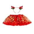 thumbnail image 1 of Jupe Enfant Imprimé Tutu avec Bandeau, 1 of 6
