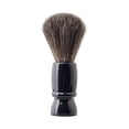 thumbnail image 3 of Brocha de afeitar para hombre, brocha para crema de afeitar, mango de PP negro, brocha de afeitar para salón de belleza, longitud de 4,3 pulgadas, 3 of 9