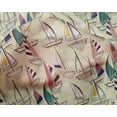 thumbnail image 5 of oneOone Silk Tabby Greenish Beige Fabric Yacht Dress Material Fabric Print Fabric By The Yard 42 Inch Wide, 5 of 6