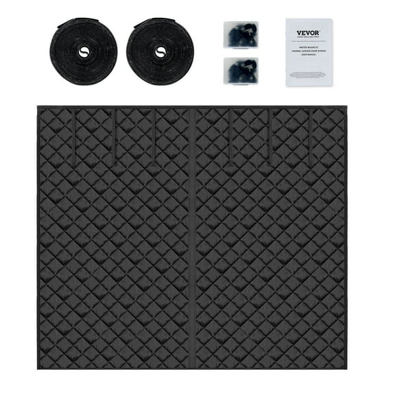 Heavy-Duty Garage Door Insulation Kit – 9.28 x 7.15 ft Winter Screen, Weather Resistant