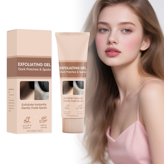 Hauiodp Purifying Exfoliating Gel Brightening Blackhead Purifying Gel Dark Dead Remover Face And Body Exfoliating ScrubGel 50g