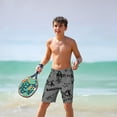 thumbnail image 7 of PAYOHTO Rock Star Boys Swim Trunks Quick Dry Beach Boardshorts for Teen Boys Bathing Suit Swimwear for Boys, 7 of 7