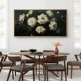 thumbnail image 4 of Large Framed Canvas Print The Abstract Modern Wall Art Decorative Ready to Hang Painting for Living room Bedroom - 60"x30" Natural Frame, 4 of 7