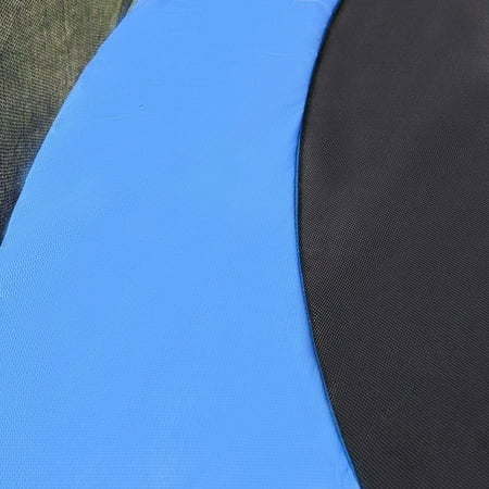 Gymax Blue Safety Pad Spring Round Frame Pad Cover Replacement for 12FT Trampoline