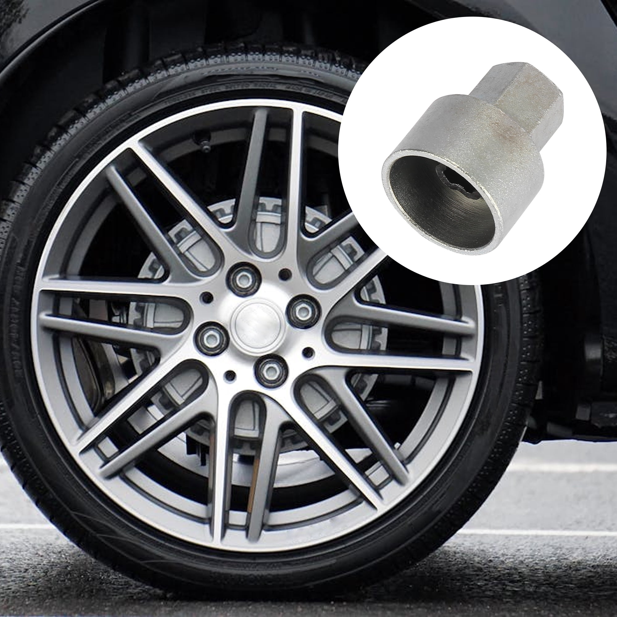Unique Bargains Car Wheel Lock Lug Nut Anti-Theft Key for BMW 3 5 7 Series 047