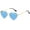 Gold/Blue, variant on Polarized Heart Sunglasses for Women Metal Frame Fashion Lovely Style Sun Glasses UV400 Protection