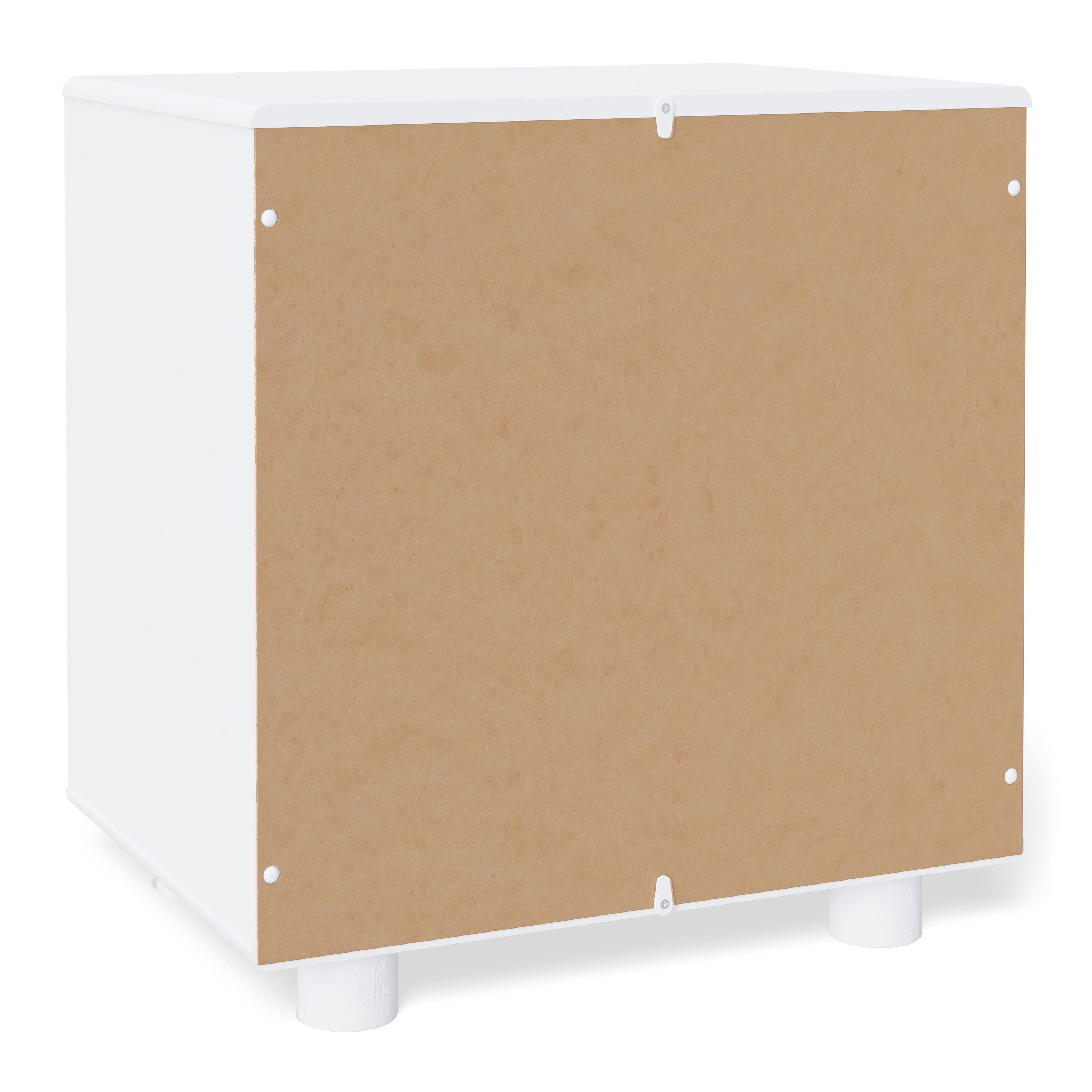 Mainstays Kids Two Drawer Nightstand, White