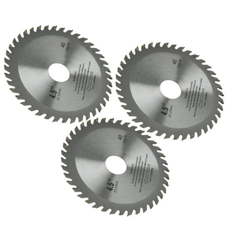 

LAFGUR Circular Saw Blades Saw Blades 3PCS 4.5in Hard Alloy 40 Teeth Circular Saw BladesCutting Disc For Woodworking Supplies