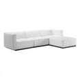 thumbnail image 2 of Conjure Channel Tufted Upholstered Fabric 4-Piece Sectional Sofa, 2 of 5