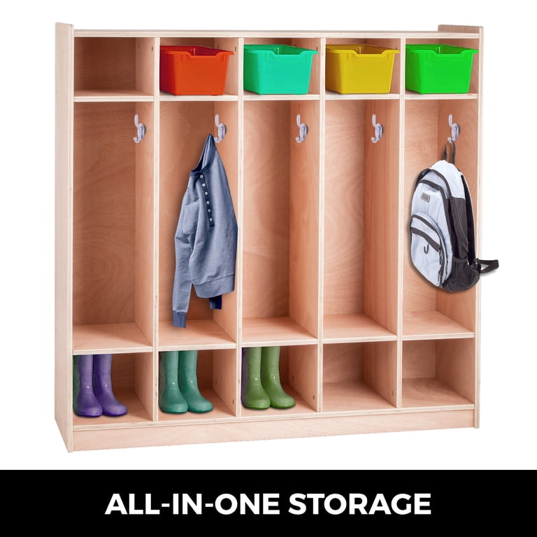 Preschool Cubby Lockers Kids Heavy Duty Coat Locker EASY OPERATION