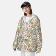 thumbnail image 5 of Balery Daisy Men's Women's UPF 50+ Sun Protection Lightweight Hoodie Performance Long Sleeve Shirt for Fishing Running-Small, 5 of 9