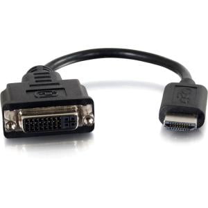 UPC: 0757120413523 | C2g 8In Hdmi To Dvi Adapter Converter Dongle – M/F Black