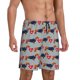 thumbnail image 2 of Fotbe Dachshund Dog Heart Pantalones Cortos de Pijama para Hombre, Ropa de Dormir, Pantalones de Pijama Cortos para Hombre-4X-Large, 2 of 6