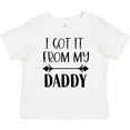 thumbnail image 3 of Inktastic I Got It From My Daddy Boys or Girls Baby T-Shirt, 3 of 5