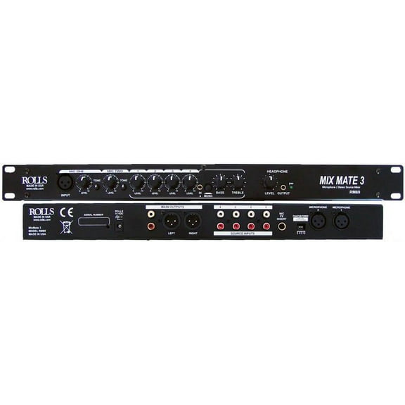 Rolls RM69 Mixmate 3 Mic Source Mixer
