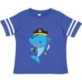 thumbnail image 3 of Inktastic Pirate Shark, Cute Shark, Little Shark, Blue Shark Boys or Girls Toddler T-Shirt, 3 of 5