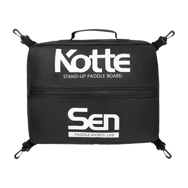 Bolsa de refrigeración para cubierta de tabla de paddle surf, organizador para náutico y aperitivos, equipo para actividades al aire libre. negro