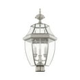 thumbnail image 3 of Livex Lighting Monterey 3 Light Outdoor Post Lantern, 3 of 7
