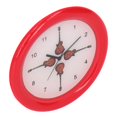thumbnail image 3 of Reloj de pared para casa de muñecas ANGGREK guitarra roja miniatura, 3 of 8