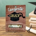thumbnail image 4 of Wooden Graduation Money Holder Pendant Money Card Craft Souvenir (Light Brown), 4 of 7