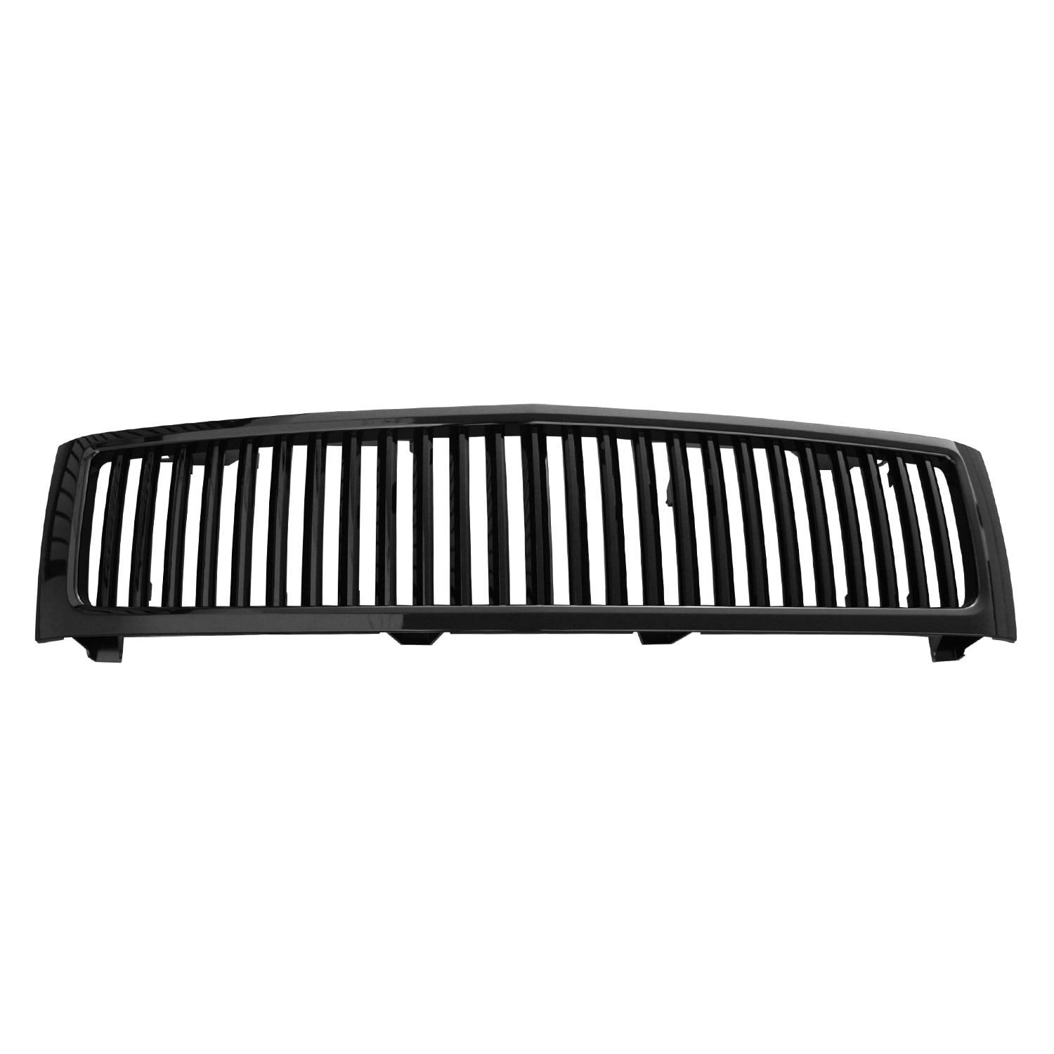 Spec-D Tuning Black Grill Grille Compatible with 2007-2013 Chevy Silverado 1500