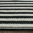 thumbnail image 5 of SAFAVIEH Montauk Raeyln Geometric Cotton Area Rug, Ivory/Black, 10' x 14', 5 of 6