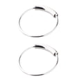 thumbnail image 2 of 2 Piezas Aros Oreja Piercing Nariz Labio Acero Inoxidable Anillo Quirurgico para Hombre y Mujer 6 mm de plata Sunnimix, 2 of 8