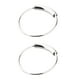 thumbnail image 2 of 2 Piezas Aros Oreja Piercing Nariz Labio Acero Inoxidable Anillo Quirurgico para Hombre y Mujer 6 mm de plata Sunnimix, 2 of 8