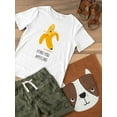 thumbnail image 3 of I Find You Apeeling Banana T-Shirt Toddler -Image by Shutterstock,  5 Toddler, 3 of 4