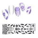 thumbnail image 1 of Impresión de uñas con copos de nieve navideños, plantillas de acero para uñas, pegatinas para uñas, 1 of 3
