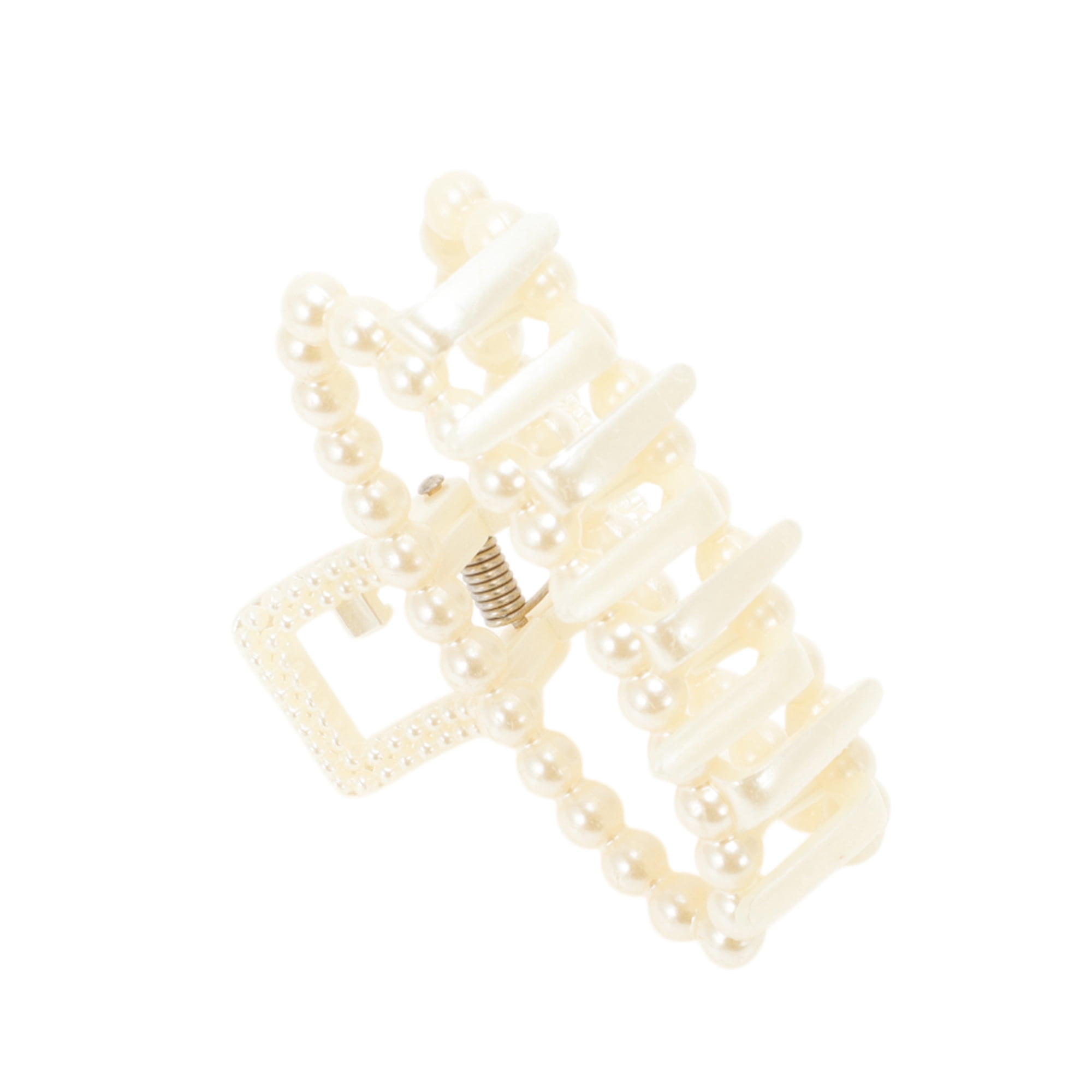 Unique Bargains Multiple Shapes Hair Clips Daily Styling Accessories Oval Faux Pearl