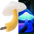 thumbnail image 4 of Sensor LED Night Light Mushroom Wall Socket Lights Lamp Home Bedroom Decoration Light-controlled US Plug, 4 of 8