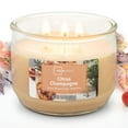 thumbnail image 4 of Mainstays Citrus Champagne Scented 3 Wick Candle, 11.5 oz., 4 of 5